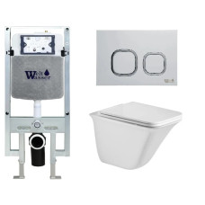 Душевая кабина Weltwasser AMBERG 497 ST + ROTBACH 004 GL-WT + AMBERG RD-WT 10000006746