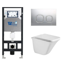 Душевая кабина Weltwasser AMBERG 506 + ROTBACH 004 GL-WT + AMBERG RD-CR 10000006832