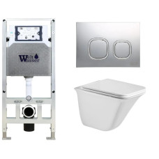 Душевая кабина Weltwasser AMBERG 506 ST + ROTBACH 004 GL-WT + AMBERG RD-MT CR 10000006921