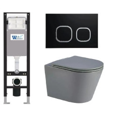 Душевая кабина Weltwasser AMBERG 350 + SALZBACH 043 MT-GR + AMBERG RD-BL 10000012429