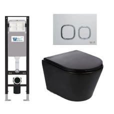 Душевая кабина Weltwasser AMBERG 350 + SALZBACH 043 MT-BL + AMBERG RD-WT 10000012781