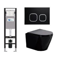Душевая кабина Weltwasser AMBERG 350 + SALZBACH 043 GL-BL + AMBERG RD-BL 10000013452