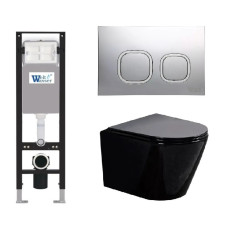 Душевая кабина Weltwasser AMBERG 350 + SALZBACH 043 GL-BL + AMBERG RD-CR 10000013453
