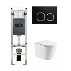Душевая кабина Weltwasser AMBERG 350 ST + SALZBACH 043 GL-WT + AMBERG RD-BL 10000011484