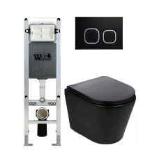 Душевая кабина Weltwasser AMBERG 350 ST + SALZBACH 043 MT-BL + AMBERG RD-BL 10000011522
