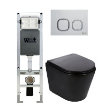 Душевая кабина Weltwasser AMBERG 350 ST + SALZBACH 043 MT-BL + AMBERG RD-WT 10000011525