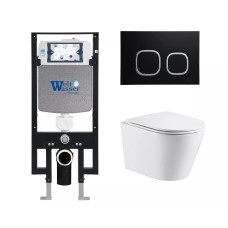 Душевая кабина Weltwasser AMBERG 497 + SALZBACH 043 GL-WT + AMBERG RD-BL 10000011489