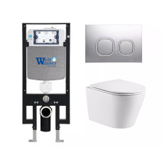Душевая кабина Weltwasser AMBERG 497 + SALZBACH 043 GL-WT + AMBERG RD-CR 10000011490