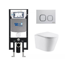 Душевая кабина Weltwasser AMBERG 497 + SALZBACH 043 GL-WT + AMBERG RD-WT 10000011492