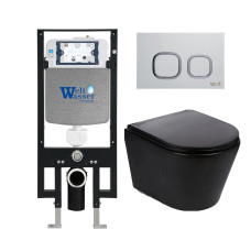 Душевая кабина Weltwasser AMBERG 497 + SALZBACH 043 MT-BL + AMBERG RD-WT 10000011530