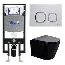 Душевая кабина Weltwasser AMBERG 497 + SALZBACH 043 GL-BL + AMBERG RD-WT 10000013465