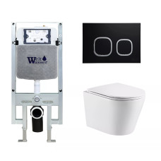 Душевая кабина Weltwasser AMBERG 497 ST + SALZBACH 043 GL-WT + AMBERG RD-BL 10000011494