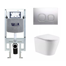 Душевая кабина Weltwasser AMBERG 497 ST + SALZBACH 043 GL-WT + AMBERG RD-MT CR 10000011496
