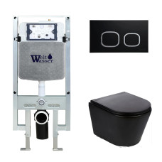 Душевая кабина Weltwasser AMBERG 497 ST + SALZBACH 043 MT-BL + AMBERG RD-BL 10000011532