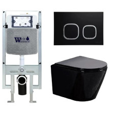 Душевая кабина Weltwasser AMBERG 497 ST + SALZBACH 043 GL-BL + AMBERG RD-BL 10000013467