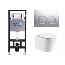 Душевая кабина Weltwasser AMBERG 506 + SALZBACH 043 GL-WT + AMBERG RD-CR 10000011500