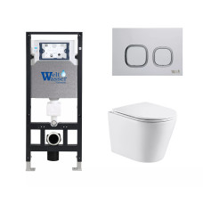 Душевая кабина Weltwasser AMBERG 506 + SALZBACH 043 GL-WT + AMBERG RD-WT 10000011502
