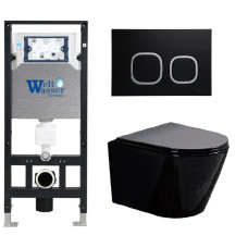 Душевая кабина Weltwasser AMBERG 506 + SALZBACH 043 GL-BL + AMBERG RD-BL 10000013472