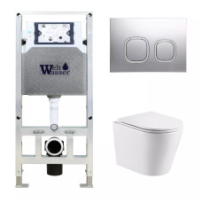 Душевая кабина Weltwasser AMBERG 506 ST + SALZBACH 043 GL-WT + AMBERG RD-CR 10000011505