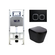 Душевая кабина Weltwasser AMBERG 506 ST + SALZBACH 043 MT-BL + AMBERG RD-BL 10000011542