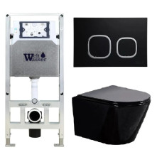 Душевая кабина Weltwasser AMBERG 506 ST + SALZBACH 043 GL-BL + AMBERG RD-BL 10000013477