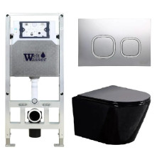 Душевая кабина Weltwasser AMBERG 506 ST + SALZBACH 043 GL-BL + AMBERG RD-CR 10000013478