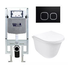 Душевая кабина Weltwasser AMBERG 497 ST + TELBACH 004 GL-WT + AMBERG RD-BL 10000006763