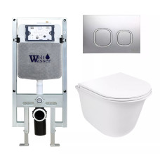 Душевая кабина Weltwasser AMBERG 497 ST + TELBACH 004 GL-WT + AMBERG RD-CR 10000006764