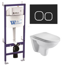 Душевая кабина Weltwasser BAMBERG 460 + BAARBACH 004 GL-WT + BAMBERG BL 10000010344