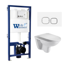Душевая кабина Weltwasser BAMBERG 525 + BAARBACH 004 GL-WT + BAMBERG WT 10000010350