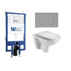 Душевая кабина Weltwasser BAMBERG 545 + BAARBACH 004 GL-WT + BAMBERG CR 10000010353