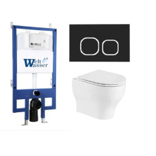 Душевая кабина Weltwasser BAMBERG 545 + ERLENBACH 004 GL-WT + BAMBERG BL 10000010371