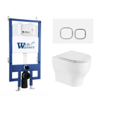Душевая кабина Weltwasser BAMBERG 545 + ERLENBACH 004 GL-WT + BAMBERG WT 10000010373