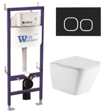 Душевая кабина Weltwasser BAMBERG 460 + GELBACH 043 MT-WT + BAMBERG BL 10000012799