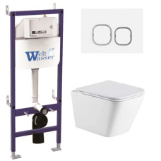 Душевая кабина Weltwasser BAMBERG 460 + GELBACH 043 MT-WT + BAMBERG WT 10000012801