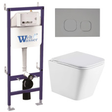 Душевая кабина Weltwasser BAMBERG 460 + GELBACH 043 GL-WT + BAMBERG CR 10000012810