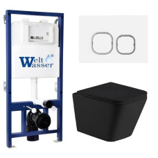 Душевая кабина Weltwasser BAMBERG 525 + GELBACH 043 MT-BL + BAMBERG WT 10000012794