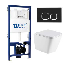 Душевая кабина Weltwasser BAMBERG 525 + GELBACH 043 MT-WT + BAMBERG BL 10000012802