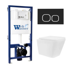 Душевая кабина Weltwasser BAMBERG 525 + GELBACH 043 GL-WT + BAMBERG BL 10000012812