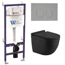 Душевая кабина Weltwasser BAMBERG 460 + HEIMBACH 043 MT-BL + BAMBERG CR 10000012831