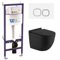 Душевая кабина Weltwasser BAMBERG 460 + HEIMBACH 043 MT-BL + BAMBERG WT 10000012830