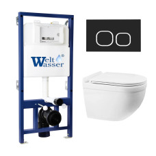 Душевая кабина Weltwasser BAMBERG 525 + HEIMBACH 043 GL-WT + BAMBERG BL 10000012822