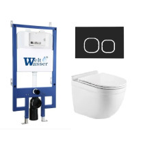 Душевая кабина Weltwasser BAMBERG 545 + HEIMBACH 043 GL-WT + BAMBERG BL 10000012825