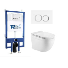 Душевая кабина Weltwasser BAMBERG 545 + HEIMBACH 043 GL-WT + BAMBERG WT 10000012827