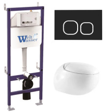 Душевая кабина Weltwasser BAMBERG 460 + JECKENBACH 004 GL-WT + BAMBERG BL 10000012839