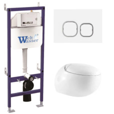 Душевая кабина Weltwasser BAMBERG 460 + JECKENBACH 004 GL-WT + BAMBERG WT 10000012841