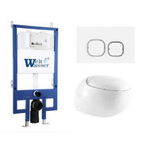 Душевая кабина Weltwasser BAMBERG 545 + JECKENBACH 004 GL-WT + BAMBERG WT 10000012847
