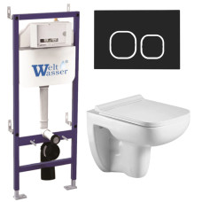 Душевая кабина Weltwasser BAMBERG 460 + KEHLBACH 004 GL-WT + BAMBERG BL 10000012849