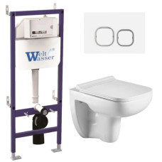Душевая кабина Weltwasser BAMBERG 460 + KEHLBACH 004 GL-WT + BAMBERG WT 10000012851