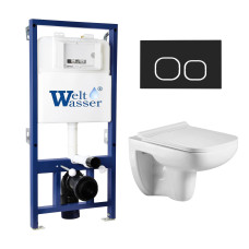 Душевая кабина Weltwasser BAMBERG 525 + KEHLBACH 004 GL-WT + BAMBERG BL 10000012852